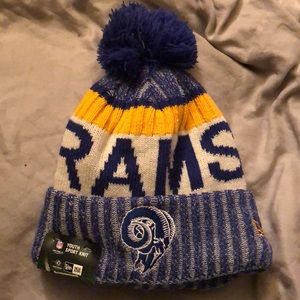 LA Rams youth knit cap/beanie